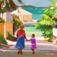 87 Briland Dock Print By Caribbean Artist Shari Erickson