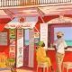 357 Big Red's Vignette Painting By Shari Erickson